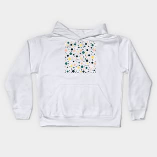 Dotted Summer Hues Kids Hoodie